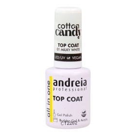 Nagellackfixierer Andreia Cotton Candy Top Coat Nº 01 Milky White 10,5 ml von Andreia, Überlack - Ref: S4261171, Preis: 13,26...