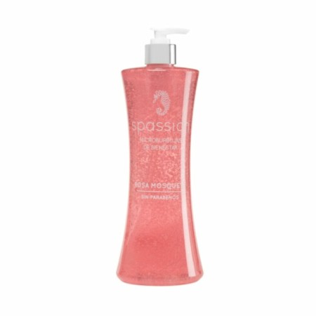 Gel douche Spassion Rose Musquée 800 ml de Spassion, Gels douche - Réf : S4508485, Prix : 8,09 €, Remise : %