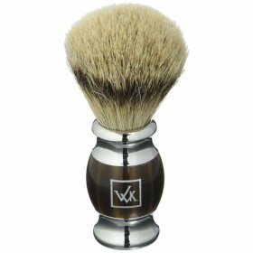 Pennello da Barba Walkiria Metacrilato Natural Marrone Argentato di Walkiria, Accessori - Rif: S4510724, Prezzo: €40.83, Scon...