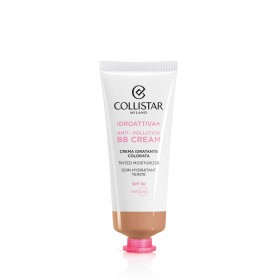 Crème Hydratante avec Couleur Collistar Iddroattiva+ Nº 3 dark Spf 30 50 ml Antipollution de Collistar, BB Crèmes - Réf : S05...