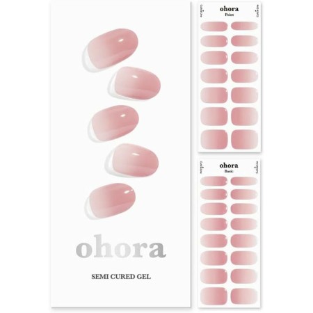 Gelfolien für Nägel Ohora Semi Cured Gel Milk Rose 30 Stücke von Ohora, Kunstnägel und Zubehör - Ref: S05123148, Preis: €16.2...