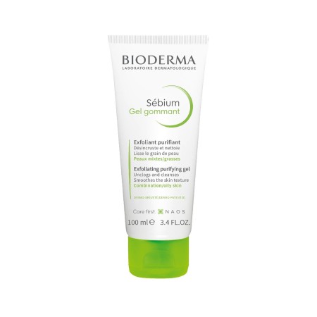 Gel exfoliant visage Bioderma Sébium 100 ml de Bioderma, Soins nettoyants - Réf : S8307663, Prix : 11,93 €, Remise : %