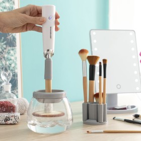 Automatic Make-up Brush Cleaner and Dryer Maklin InnovaGoods by InnovaGoods, Face - Ref: V0103409, Price: €15.90, Discount: %