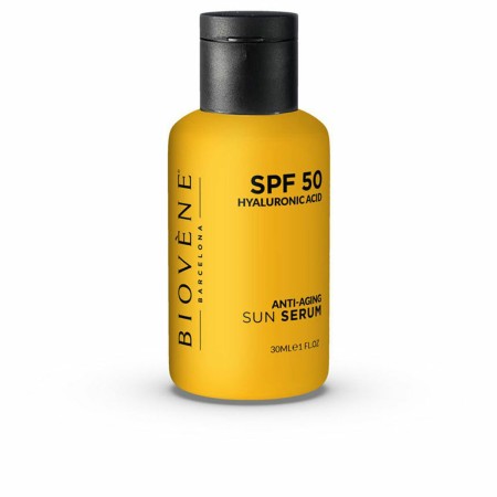 Protetor Solar Facial Biovène HYALURONIC ANTI-AGING Spf 50 30 ml Sérum Antienvelhecimento de Biovène, Filtros solares - Ref: ...