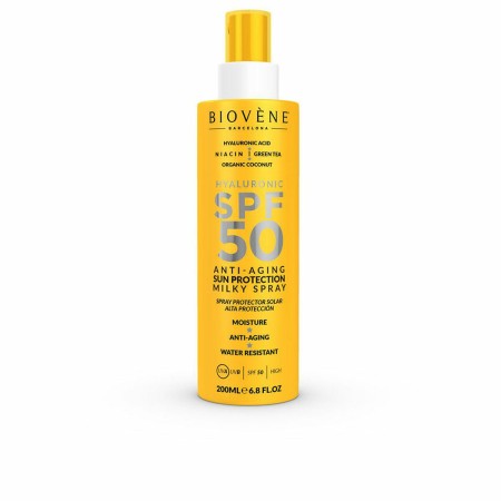 Leite Solar Biovène HYALURONIC ANTI-AGING Spf 50 200 ml Antienvelhecimento de Biovène, Filtros solares - Ref: S05124332, Preç...