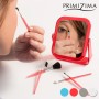 Primizima Mirror with Makeup Brushes (6 piece set) by BigBuy Beauty, Compact Mirrors - Ref: V0200953, Price: €3.33, Discount: %