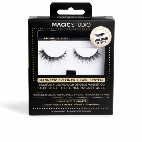 Satz falscher Wimpern Magic Studio Volume Plattenspeicher 2 Stücke von Magic Studio, Augen - Ref: S05124500, Preis: 11,31 €, ...