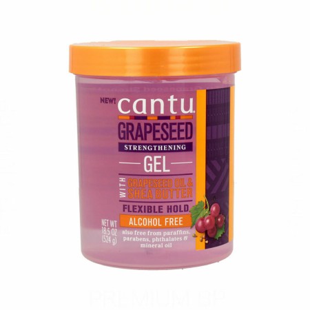 Gel Fijador Cantu Grapessed Stregthening 524 g (524 ml) de Cantu, Cuidado del pelo y del cuero cabelludo - Ref: S05106571, Pr...