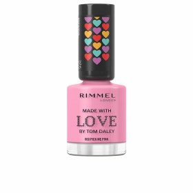 Nagellack Rimmel London Made With Love by Tom Daley Nº 060 Pick me pink 8 ml von Rimmel London, Farblack - Ref: S05121418, Pr...