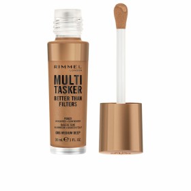 Pré base de maquillage Rimmel London THE MULTI-TASKER Nº 006 Medium deep 30 ml Éclaircissant de Rimmel London, Bases de maqui...