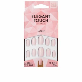 Faux ongles Elegant Touch Polished Colour Jackie 24 Pièces (24 uds) de Elegant Touch, Sets et coffrets de vernis - Réf : S059...