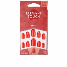 Falsche Nägel Elegant Touch Polished Colour Oval Nancy (24 uds) von Elegant Touch, Nagelstudio-Sets - Ref: S0591180, Preis: 6...