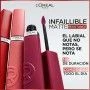 Batom líquido L'Oreal Make Up Infaillible Matte Resistance True Romance Nº 420 (1 Unidade) | Epamu | Beauty Shop - Parfums, Make-up & Essentials Epamu.eu