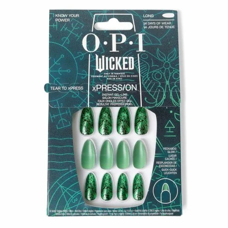 False nails Opi xPRESS/ON WICKED Know Your Power Reusable 30 Pieces | Epamu | Beauty Shop - Parfums, Make-up & Essentials Epamu.eu