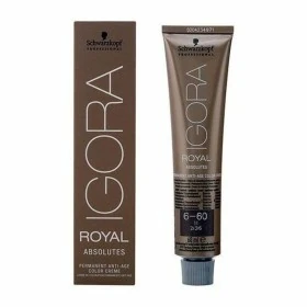 Permanent Anti-Ageing Dye Igora Royal Absolutes Schwarzkopf 609494 Nº 6-60 Nº 6-60 60 ml by Schwarzkopf, Permanent Colour - R...