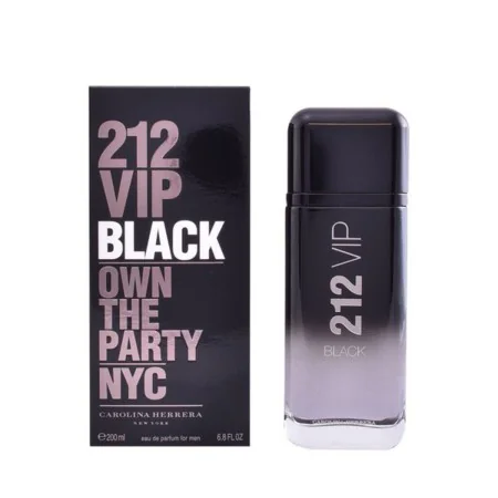 Perfume Hombre 212 Vip Black Carolina Herrera 212 VIP MEN EDP (200 ml) EDP 200 ml | Epamu | Beauty Shop - Parfums, Make-up & Essentials Epamu.eu