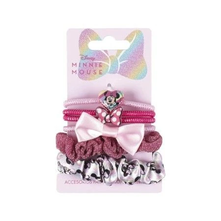 Hair ties Minnie Mouse 6 Pieces | Epamu | Beauty Shop - Parfums, Make-up & Essentials Epamu.eu