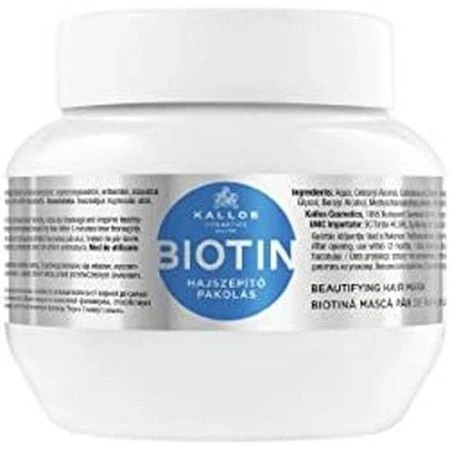 Maschera Riparatrice Kallos Cosmetics Biotin 275 ml | Epamu.eu | Beauty Shop - Parfums, Make-up & Essentials Epamu.eu