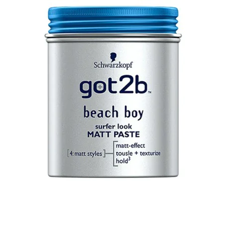 Crema Moldeadora Schwarzkopf Got2b Beach Boy Mate (100 ml) | Epamu | Beauty Shop - Parfums, Make-up & Essentials Epamu.eu