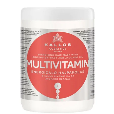 Máscara Capilar Nutritiva Kallos Cosmetics Multivitamin 1 L | Epamu | Beauty Shop - Parfums, Make-up & Essentials Epamu.eu