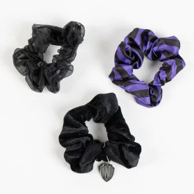 Rubber Hair Bands Wednesday 3 Pieces by Wednesday, Ponytail Holders - Ref: S0740832, Price: 4,84 €, Discount: %