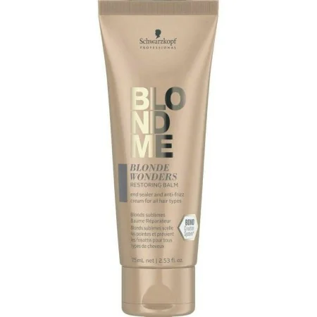 Feuchtigkeitsspendendes Balsam Blondme Blonde Wonders Schwarzkopf Blondme Blonde Feuchtigkeitsspendend (75 ml) | Epamu | Beauty Shop - Parfums, Make-up & Essentials Epamu.eu