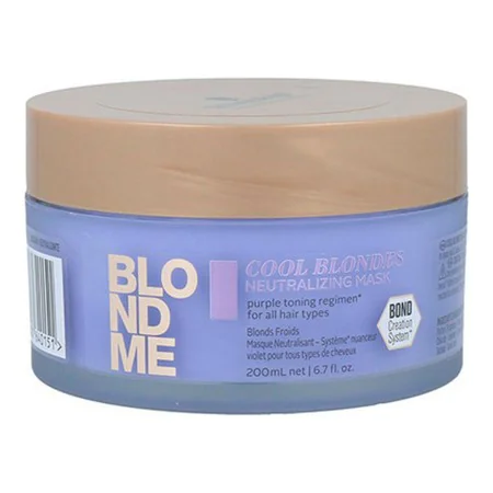 Haarmaske Blondme Cool Blondes Schwarzkopf (200 ml) | Epamu | Beauty Shop - Parfums, Make-up & Essentials Epamu.eu