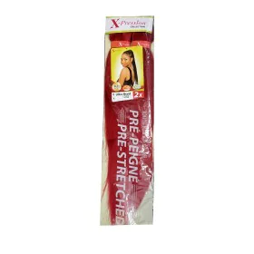 Extensions pour les Cheveux X-Pression Pre Peigne Rouge 2 Unités de X-Pression, Extensions de cheveux - Réf : S4262420, Prix ...