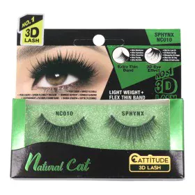 False Eyelashes Ebin New York Natural Cat Sphynx by Ebin New York, Eyes - Ref: S4262533, Price: 6,10 €, Discount: %