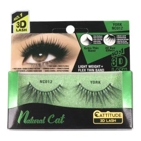 Ciglia Finte Ebin New York Natural Cat York di Ebin New York, Occhi - Rif: S4262534, Prezzo: 6,10 €, Sconto: %