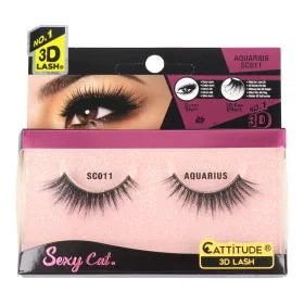 Falsche Wimpern Ebin New York Sexy Cat Aquarius von Ebin New York, Augen - Ref: S4262539, Preis: 6,10 €, Rabatt: %