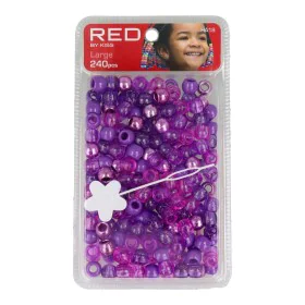 Glass beads Red Kiss Kiss L Purple 240 Pieces by Red Kiss, Hair Pins - Ref: S4262729, Price: 4,76 €, Discount: %