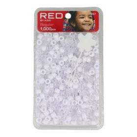 Glass beads Red Kiss Kiss Regular White Transparent 1000 Pieces by Red Kiss, Hair Pins - Ref: S4262770, Price: 5,55 €, Discou...