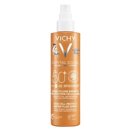 Kinder-Sonnenschutzspray Vichy Capital Soleil Spf 50+ 200 ml | Epamu | Beauty Shop - Parfums, Make-up & Essentials Epamu.eu