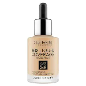 Base per Trucco Fluida Catrice HD Liquid Coverage Nº 032 Nude beige 30 ml di Catrice, Fondotinta - Rif: S05119427, Prezzo: 10...