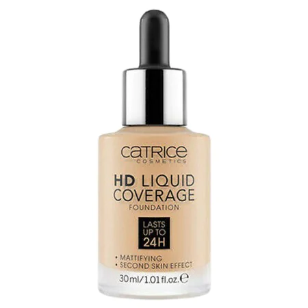 Base de Maquilhagem Fluida Catrice HD Liquid Coverage Nº 032 Nude beige 30 ml | Epamu | Beauty Shop - Parfums, Make-up & Essentials Epamu.eu