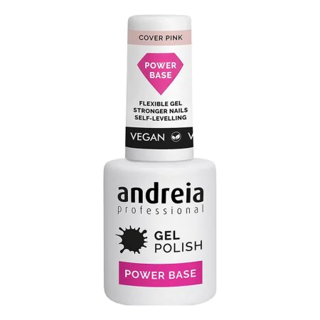 Nail Polish Semi-permanent Gel Polish Power Base Andreia Professional Gel Pink (10,5 ml) | Epamu | Beauty Shop - Parfums, Make-up & Essentials Epamu.eu