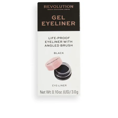 Eyeliner Revolution Make Up Gel Eyeliner Gel Negro 3 g | Epamu | Beauty Shop - Parfums, Make-up & Essentials Epamu.eu