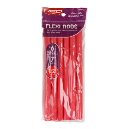 Hair rollers Red Kiss Kiss Flexi 6 Pieces | Epamu | Beauty Shop - Parfums, Make-up & Essentials Epamu.eu