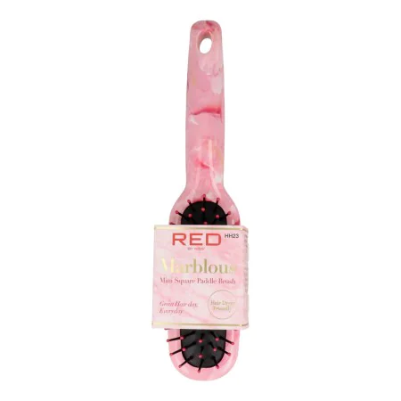 Cepillo Desenredante Red Kiss Kiss Marblous Rosa Cuadrado | Epamu | Beauty Shop - Parfums, Make-up & Essentials Epamu.eu