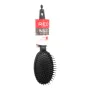 Detangling Hairbrush Red Kiss Kiss Rubberized Black Oval | Epamu | Beauty Shop - Parfums, Make-up & Essentials Epamu.eu