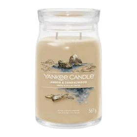 Bougie Parfumée Yankee Candle 567 g Amber & Sandalwood de Yankee Candle, Voiles libres - Réf : S8316689, Prix : 29,17 €, Remi...