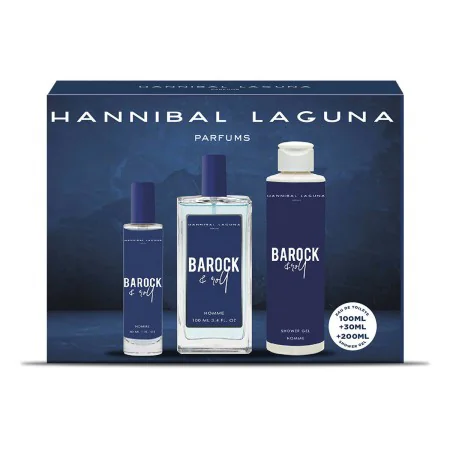 Men's Perfume Set Hannibal Laguna Barock & Roll 3 Pieces | Epamu | Beauty Shop - Parfums, Make-up & Essentials Epamu.eu