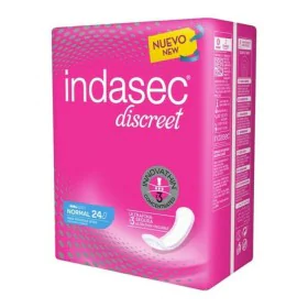 Incontinence Sanitary Pad Discreet Indasec (24 uds) by Indasec, Sponges - Ref: S0544687, Price: 7,83 €, Discount: %