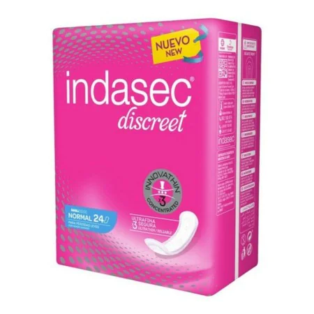 Assorbenti da incontinenza Discreet Indasec (24 uds) | Epamu | Beauty Shop - Parfums, Make-up & Essentials Epamu.eu