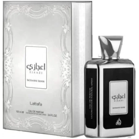 Perfume Unissexo EDP Lattafa Ejaazi Intensive Silver (100 ml) | Epamu.eu | Beauty Shop - Parfums, Make-up & Essentials Epamu.eu