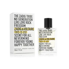 Perfume Unissexo Zadig & Voltaire This is Us! Scent for All EDT 30 ml de Zadig & Voltaire, Água-de-colónia - Ref: S8306410, P...