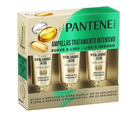 Tratamiento Capilar Alisador Pantene 30 seconds Ampollas 3 x 15 ml 15 ml | Epamu | Beauty Shop - Parfums, Make-up & Essentials Epamu.eu