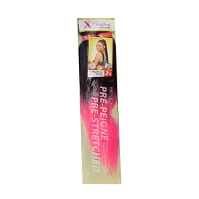 Extensões para o Cabelo X-Pression Pre-Peigne T1b/As-Pink 2 Unidades de X-Pression, Extensões de cabelo - Ref: S4262167, Preç...