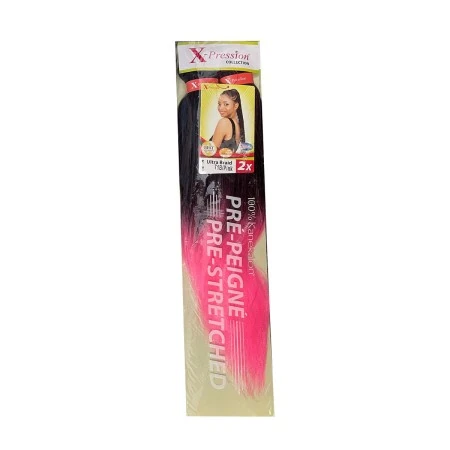 Extensões para o Cabelo X-Pression Pre-Peigne T1b/As-Pink 2 Unidades | Epamu | Beauty Shop - Parfums, Make-up & Essentials Epamu.eu